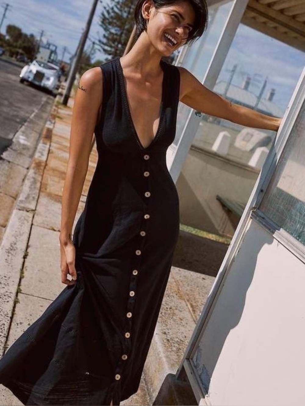 Free People Beach Seaport Midi/Maxi Dress